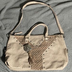 Studded Owl Purse